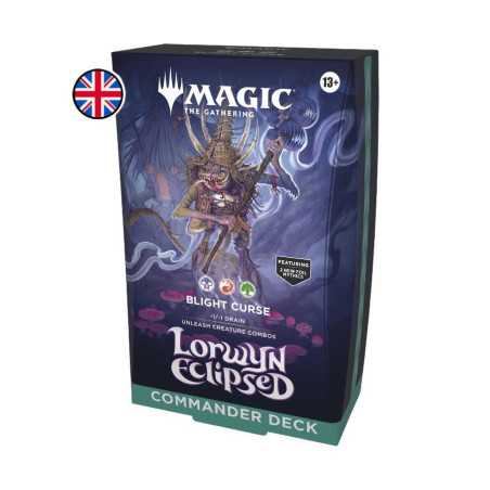 Blight Curse Commander Deck Lorwyn eclipsado Pre-Venta: 23/01/2026
