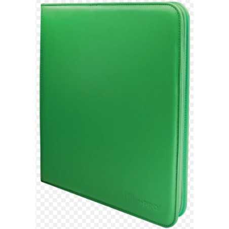 Zippered PRO Binder Green UP - 12-Pocket