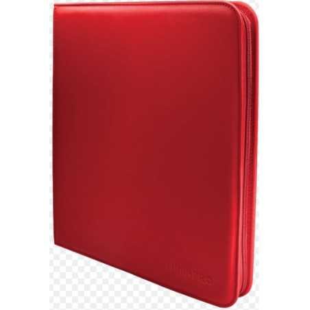 Zippered PRO Binder Red UP - 12-Pocket