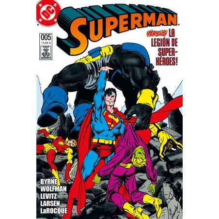 Biblioteca Superman 5 La Legion Super Heroes