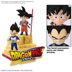 DRAGON BALL DAIMA - Son Goku (Mini) y Vegeta (Mini)