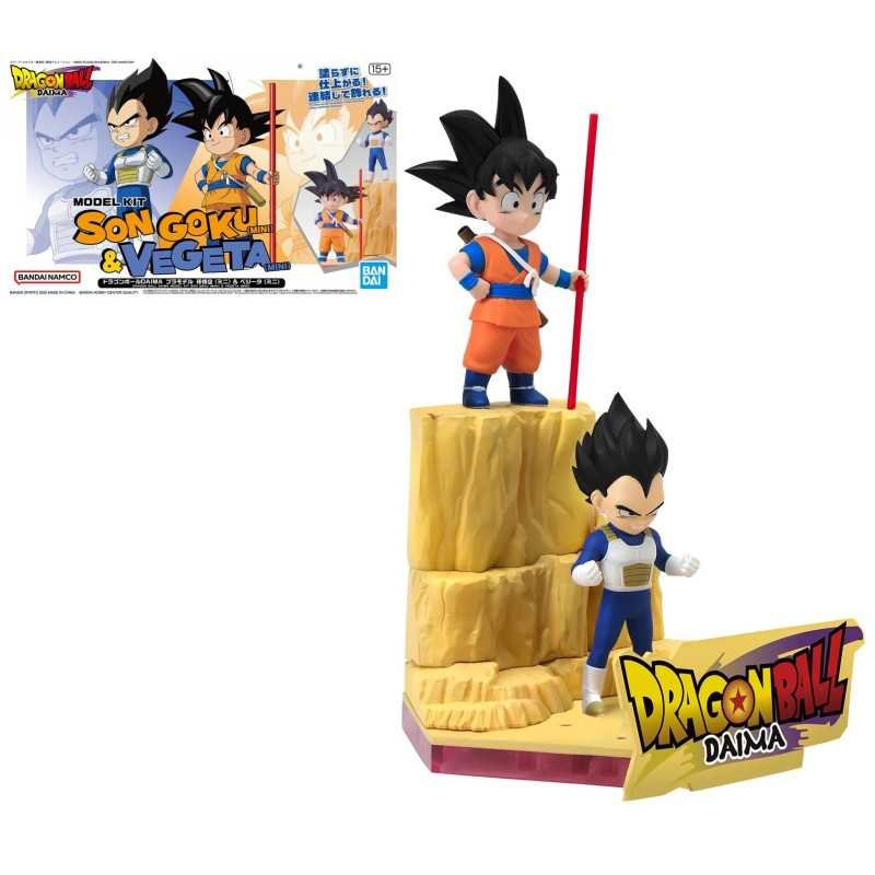 DRAGON BALL DAIMA - Son Goku (Mini) y Vegeta (Mini)