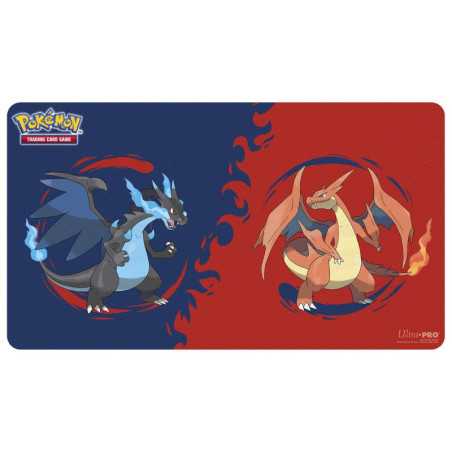 Pokémon Tapete de juego Mega Charizard X y Mega Charizard