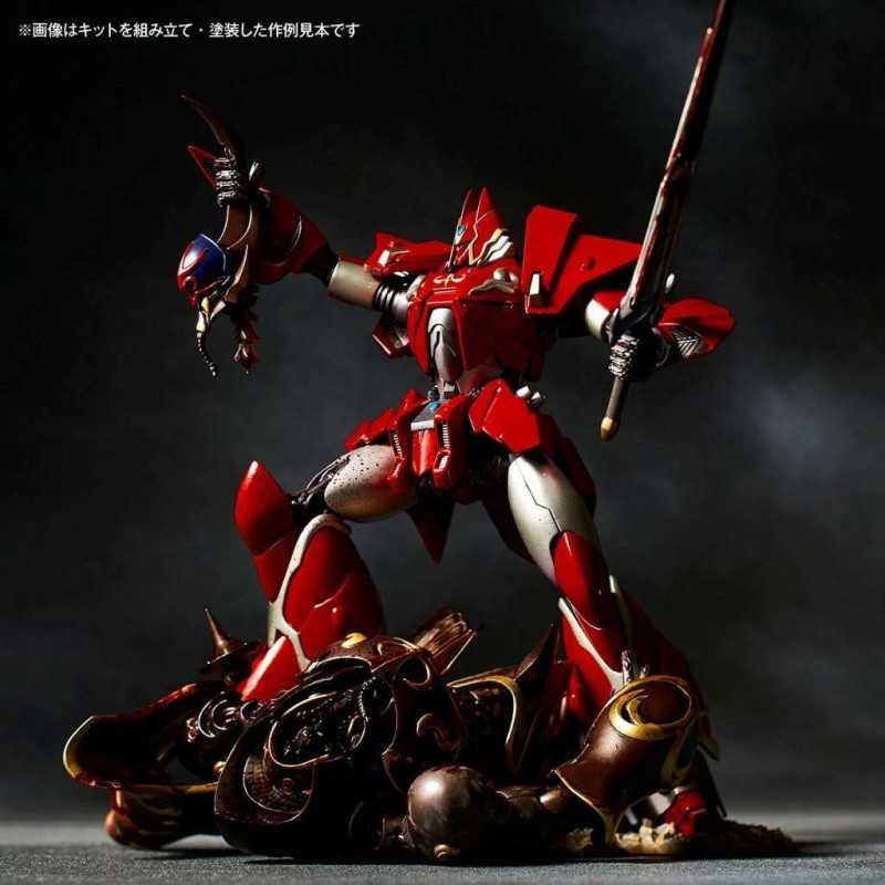 Panzer world galient iron giant vs evil god soldier artpla