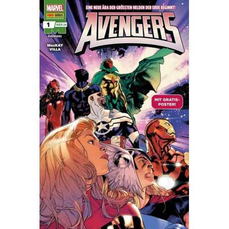 MARVEL PREMIERE LOS VENGADORES DE JED MACKAY 01