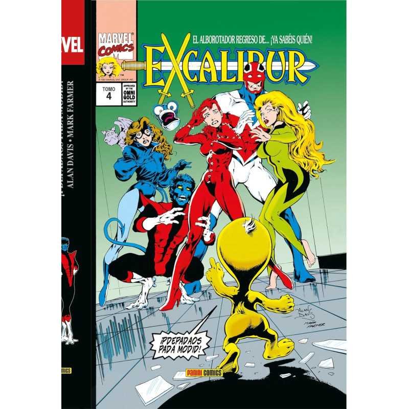 Marvel Gold Omnibus Excalibur 4ComicsAtheneas Hobby S.L.