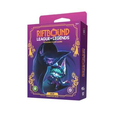 Riftbound League of Legends TCG - Unleashed Champion Deck Vex
