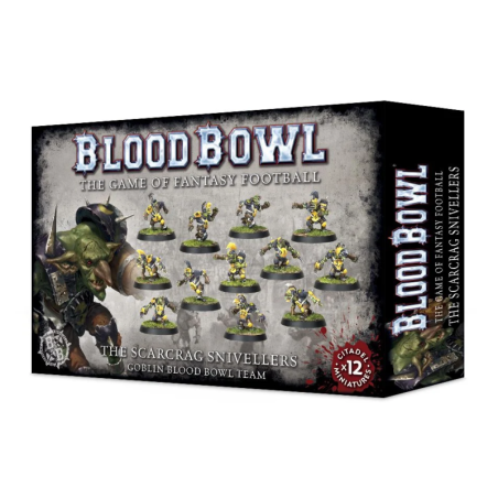 The Scarcrag Snivellers - Goblin Blood Bowl Team 200-27