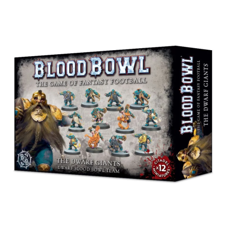 The Dwarf Giants - Dwarf Blood Bowl Team 200-17
