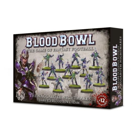 The Naggaroth Nightmares - Dark Elf Blood Bowl Team 200-54