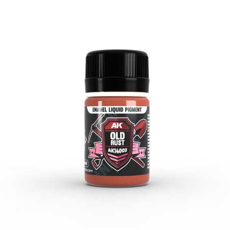 OLD RUST – ENAMEL LIQUID PIGMENT – PIGMENTO LÍQUIDO 35ML AK14003
