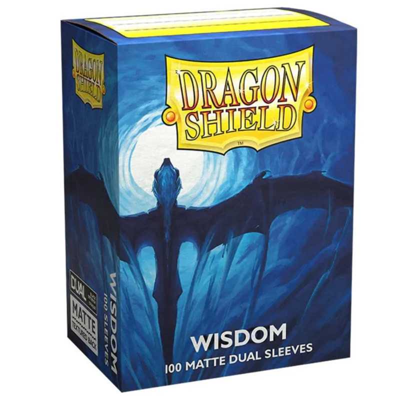 Dragon Shield Standard size Matte Dual Sleeves - Wisdom (100 Sleeves) AT-15057