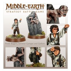 Frodo Baggins™, Samwise Gamgee™ y Gollum™