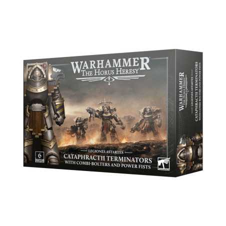 Cataphractii Terminators con Combi-bolters y Power Fists