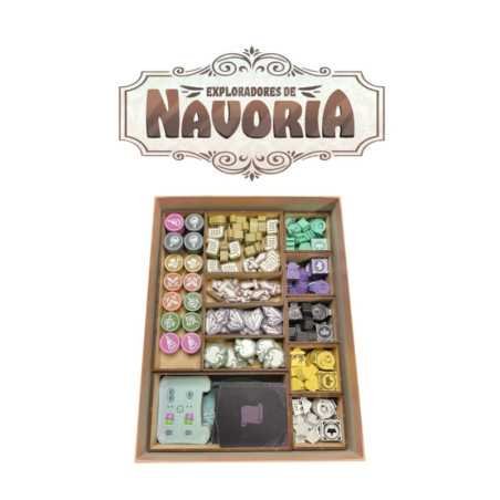 Inserto Compatible Con Exploradores De Navoria Base + Exp Tierras Olvidadas