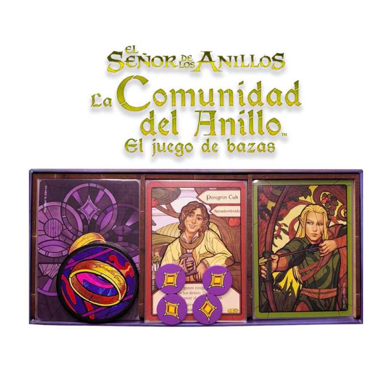 Inserto Compatible Con La Comunidad Del Anillo El Juego De Bazas