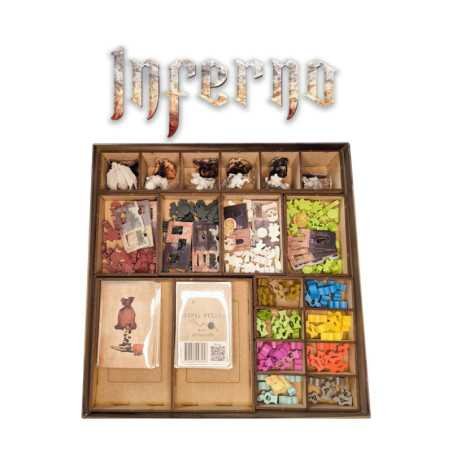 Inserto Compatible Con Inferno Base + Mini Exp Papal Bulls + Set De Miniaturas