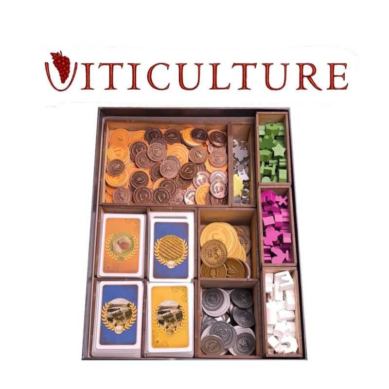Inserto Compatible Con Viticulture Base + 3 Expansiones