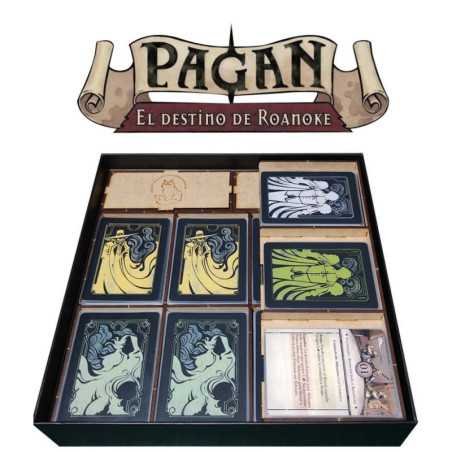 Inserto Compatible Con Pagan Base + Exp Más Allá De Las Empalizadas + 3 Expansiones