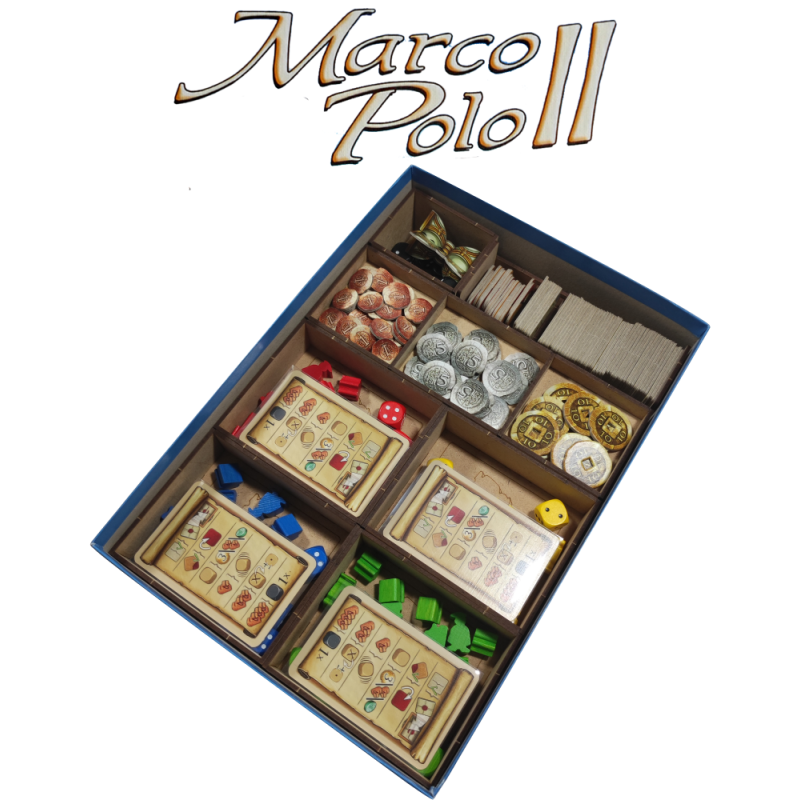 Inserto Compatible Con Marco Polo Ii Base + Expansión The Caravans