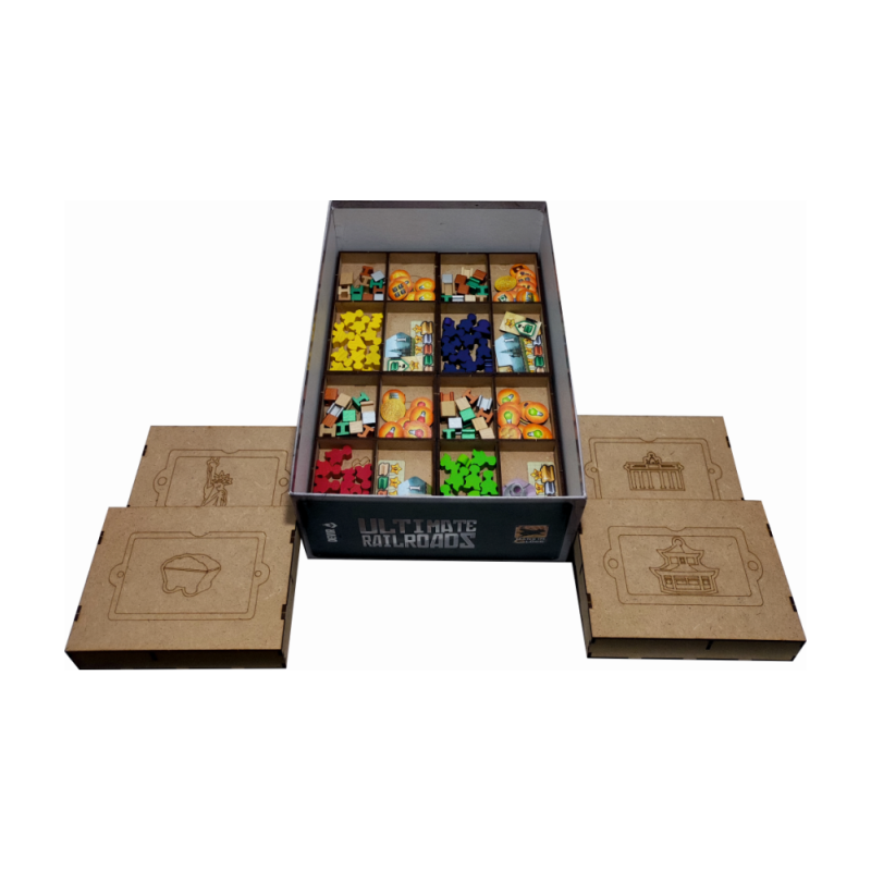 Inserto Compatible Con Ultimate RailroadsJuegos de MesaAtheneas Hobby S.L.