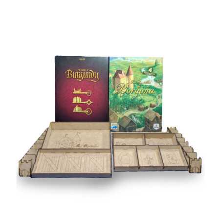 Inserto Compatible Con Los Castillos De Borgoña Edición Maldito Games O Edición 20 Aniversario