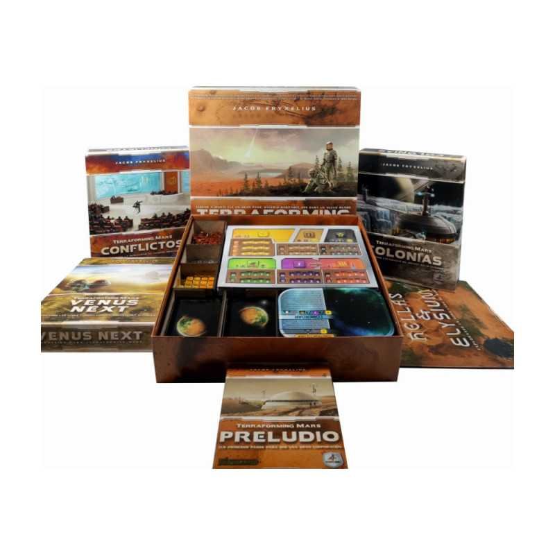 Inserto Compatible Con Terraforming Mars Base + Expansiones