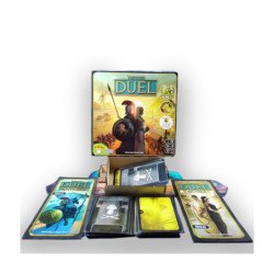 Inserto Compatible Con 7 Wonders Duel Base + Expansión Ágora + Expansión Pantheon