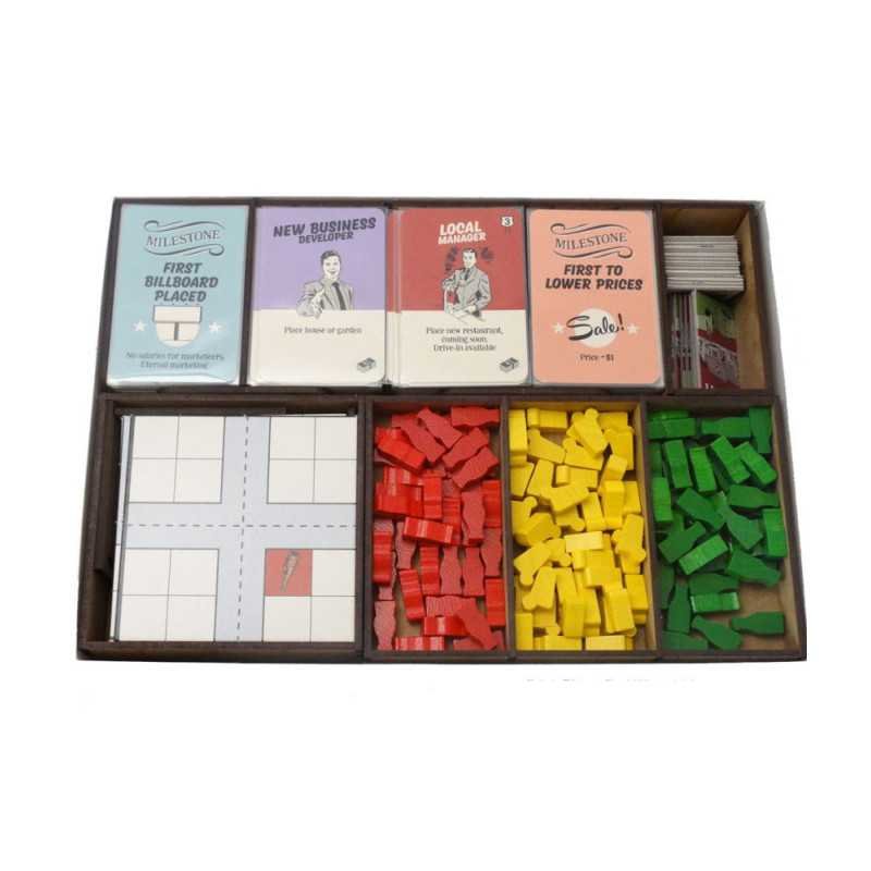 Inserto Compatible Food Chain Magnate Base EspañolJuegos de MesaAtheneas Hobby S.L.