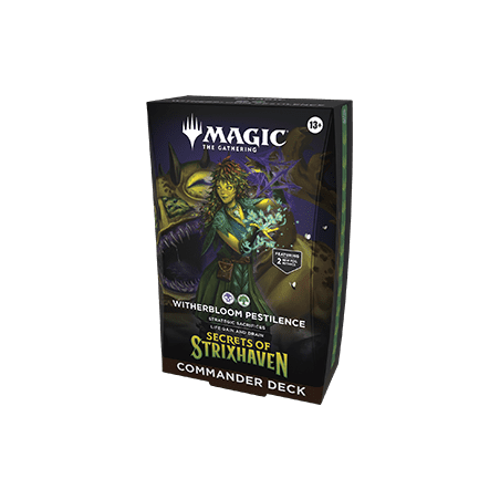 Witherbloom Pestilence MTG - Secrets of Strixhaven Commander Deck Display (Ingles)