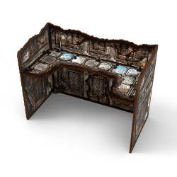 Ruina plegable en forma U prepintada Matched Play - Sci-fi