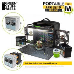 Mochila Estación de pintura portatil