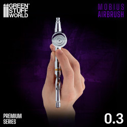 Aerógrafo Premium Series GHPM-Mobius 0.3 mm