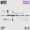 Aerógrafo Premium Series GHPM-Mobius 0.3 mm