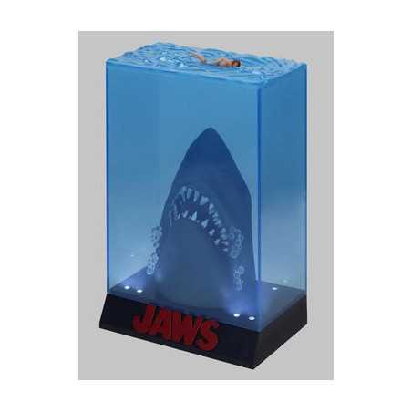 Jaws 50 Aniversario Figura Poster Con Luz Jaws