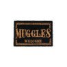 Muggles Welcome Felpudo 60X40 Cm Harry Potter
