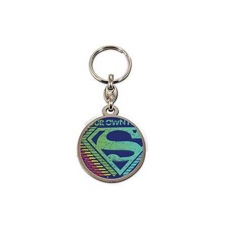 Superman Llavero Redondo Metal Dc Universe
