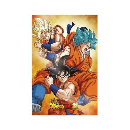 Champa Goku States Db Super Poster 3D 58X38 Cm Dragon Ball