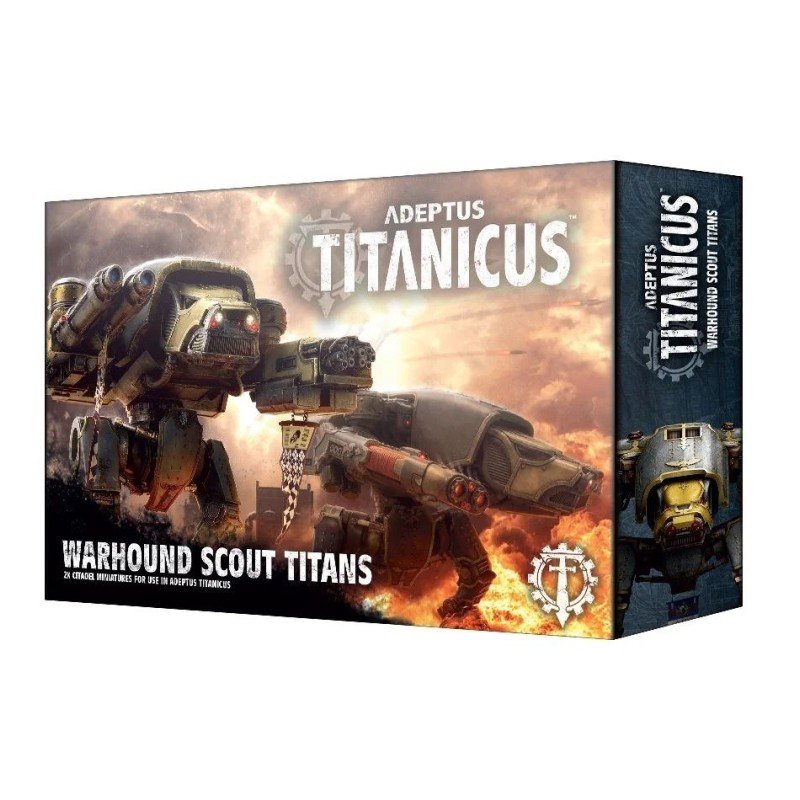Adeptus Titanicus: Warhound Scout Titans