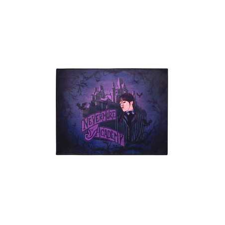 Nevermore Academy Alfombra Interior 80X60 Cm Wednesday