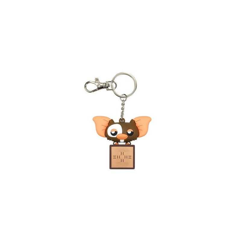 Gizmo Caja Llavero Cabezon Goma Pokis Gremlins
