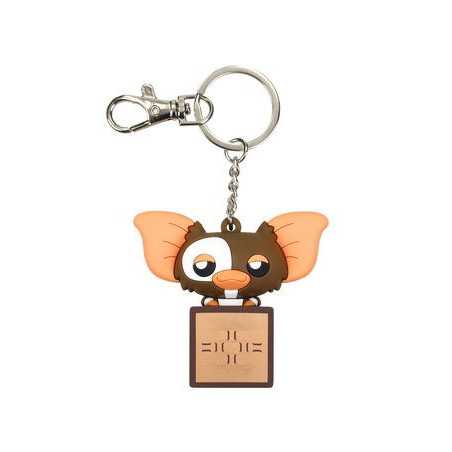 Gizmo Caja Llavero Cabezon Goma Pokis Gremlins