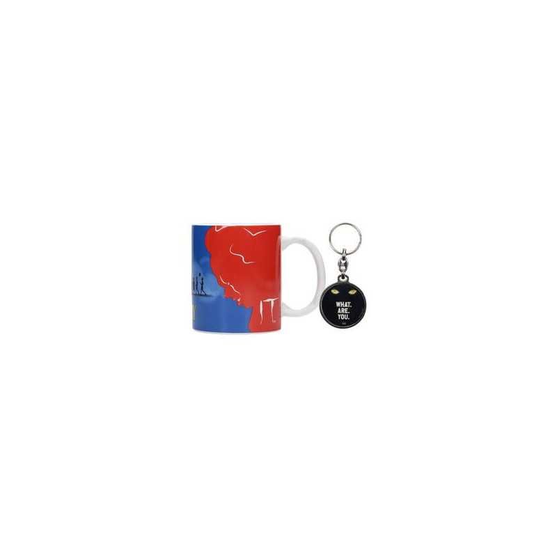 Circo Taza Welcome To Derry + Regalo Llavero Metalico It