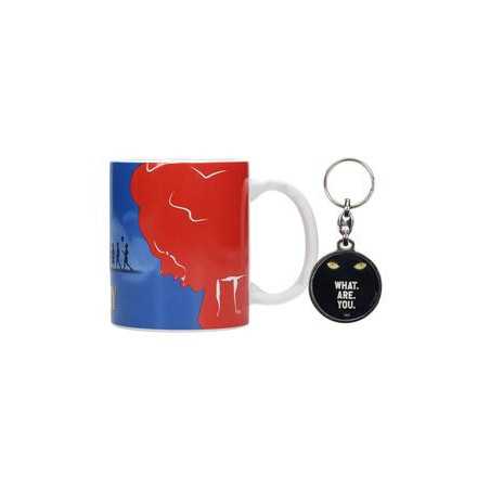 Circo Taza Welcome To Derry + Regalo Llavero Metalico It