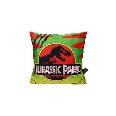 Jurassic Park Logo Coche Cojin 45X45 Cm Envasado Al Vacío Jurassic Park