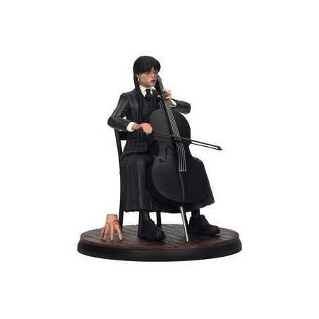 Wednesday Violonchelo Figura 15 Cm Wednesday