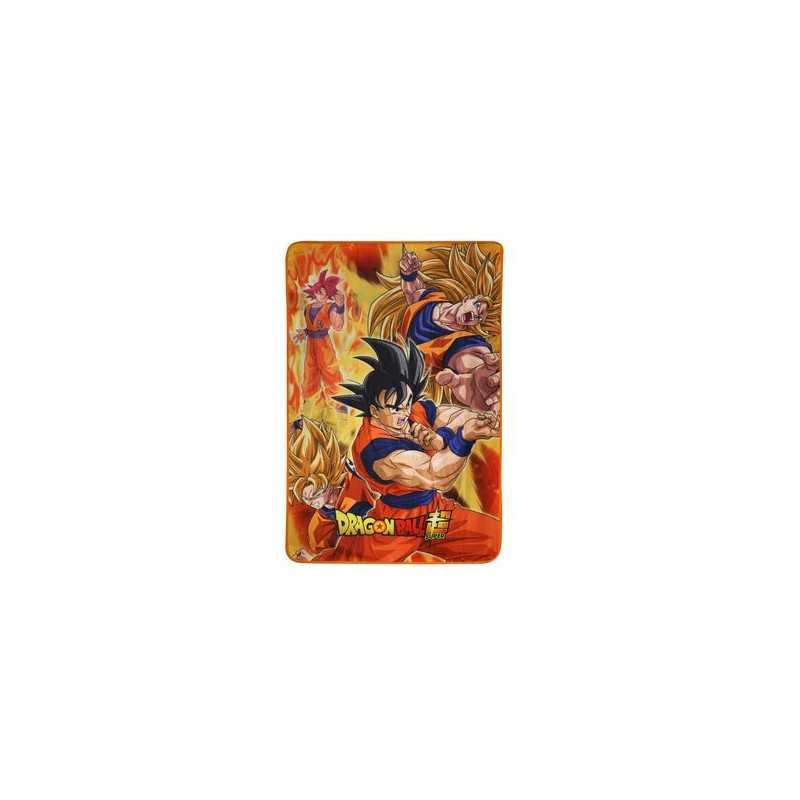 Battle Of Gods Goku States Db Super Manta Polar 100X150 Cm Dragon Ball