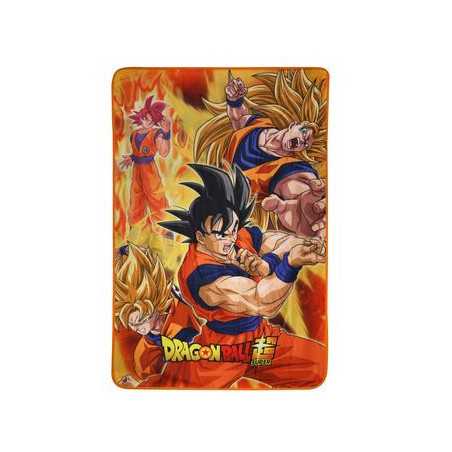Battle Of Gods Goku States Db Super Manta Polar 100X150 Cm Dragon Ball
