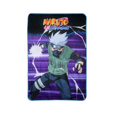 Kakashi Manta Polar 100X150 Cm Naruto
