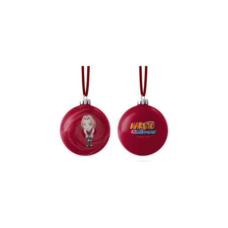 Sakura Chibi Bola Navidad Naruto
